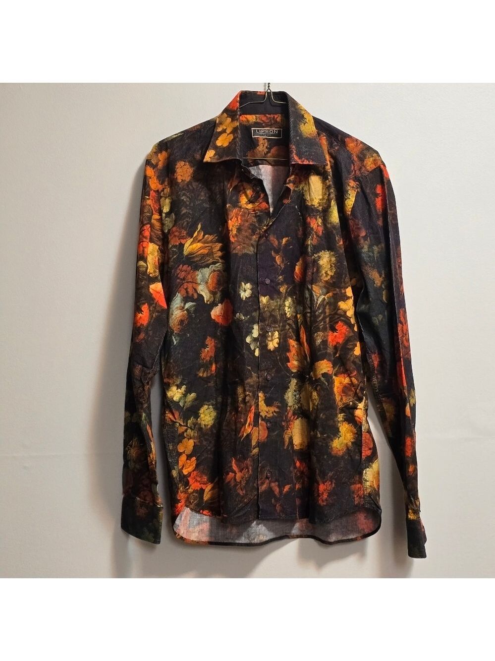 Vintage Lipson Sport Floral Button Down Shirt - Multicolor
